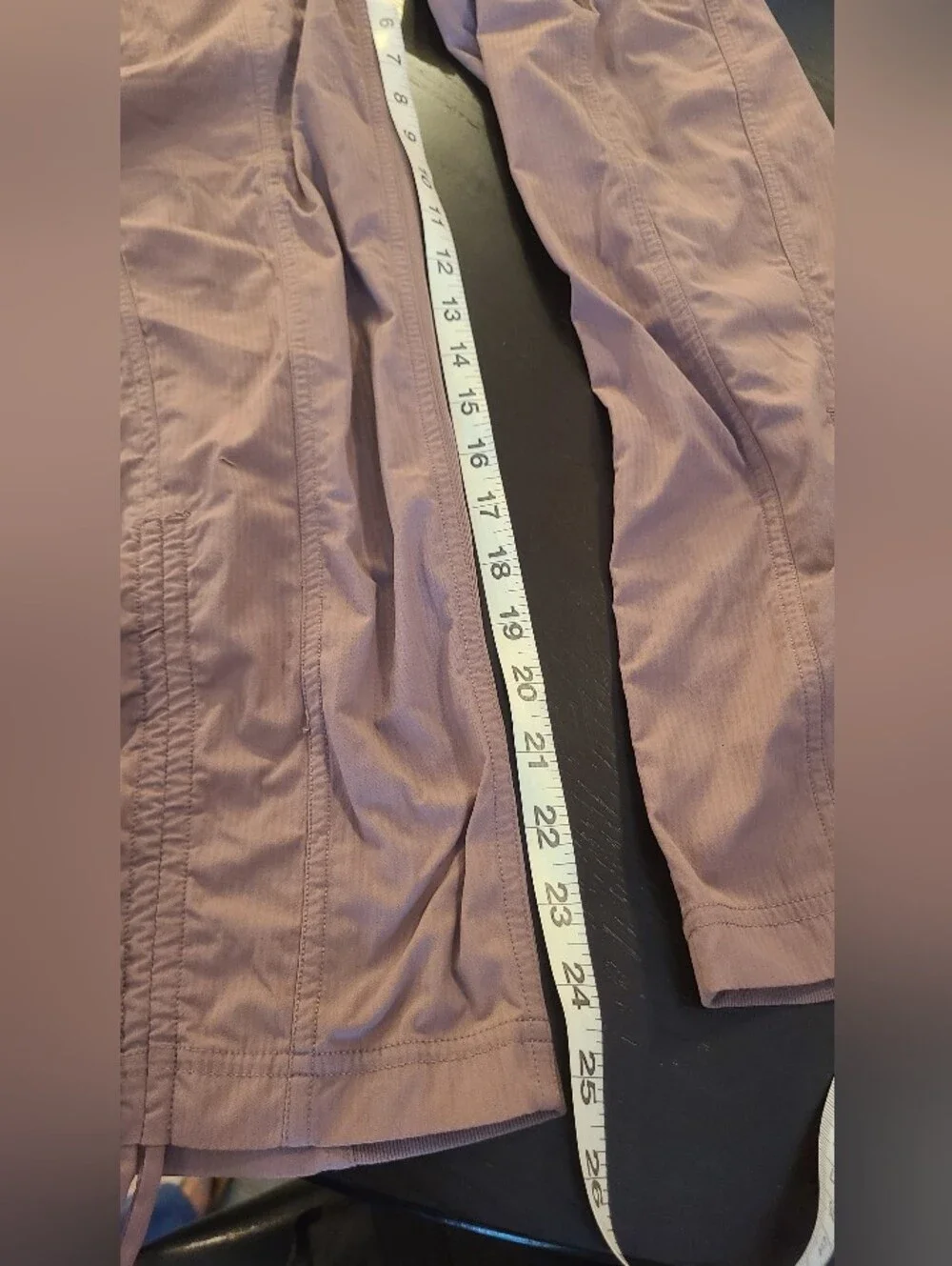 CRZ YOGA Plum Drawcord Yoga Track Pants Athletic 7/8 Length, 4-6 Small - Picture 15 of 16
